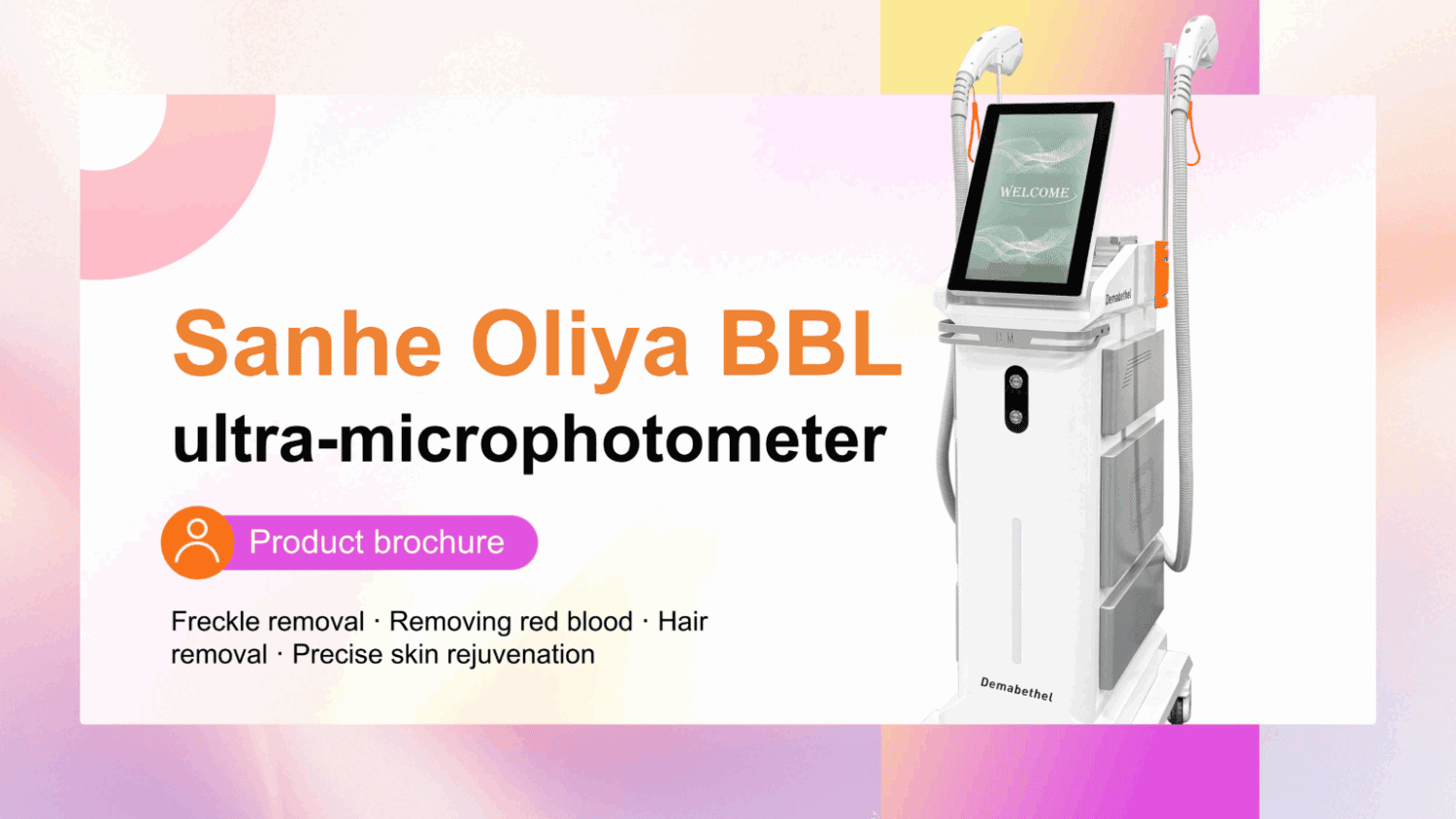 BBL laser machine specification